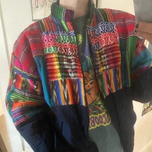 Authentic Mexican bomber style coat